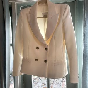 Pierre Balmain Classic Blazer Off White